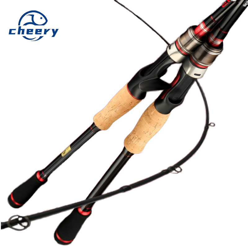 Single or Double Rod Tips Carbon Fiber Lure Rod with Straight Handle or Pistol Grip Set ML Road Slide Fishing Rods · Original source photograph · specifications to confirm