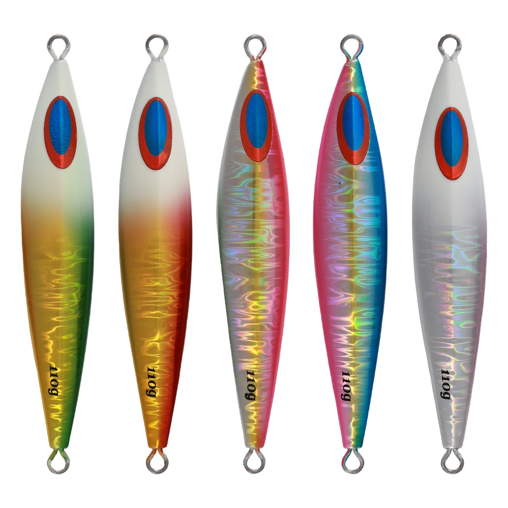 Jiggingpro New Arrivals FK Fishing Jigs 110g 150g Lead Metal Jigs Erratic Action Speed Jigging Saltwater Lure · Original source photograph · specifications to confirm