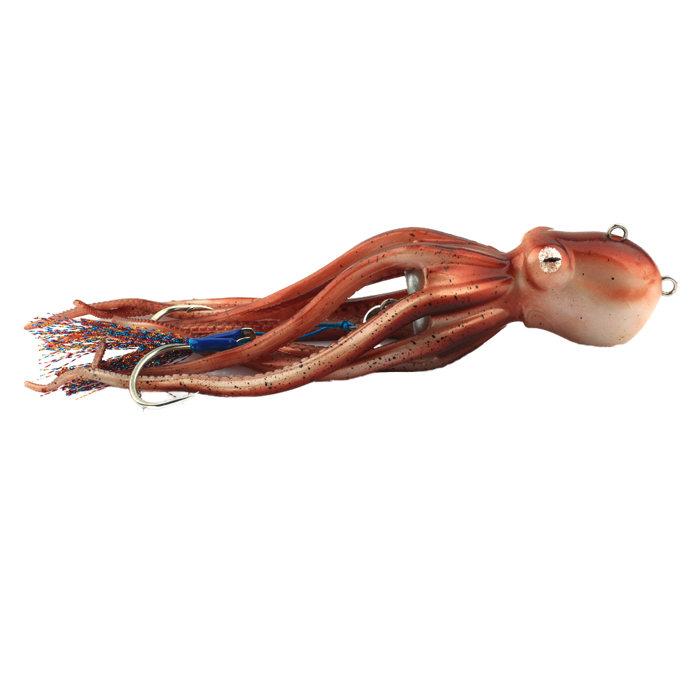 Cross-border Deep Sea Ink Octopus Lure, 180g 200g 300g Bionic Squid Fishing Bait Wholesale · Original source photograph · specifications to confirm