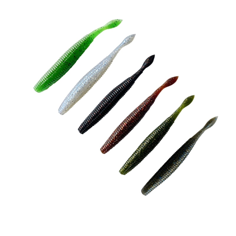 Lure Bionic Artificial Soft Bait Needle-tailed Needlefish Spiral-patterned Stainless Steel 81g Multi-color Fishing Lure · Original source photograph · specifications to confirm