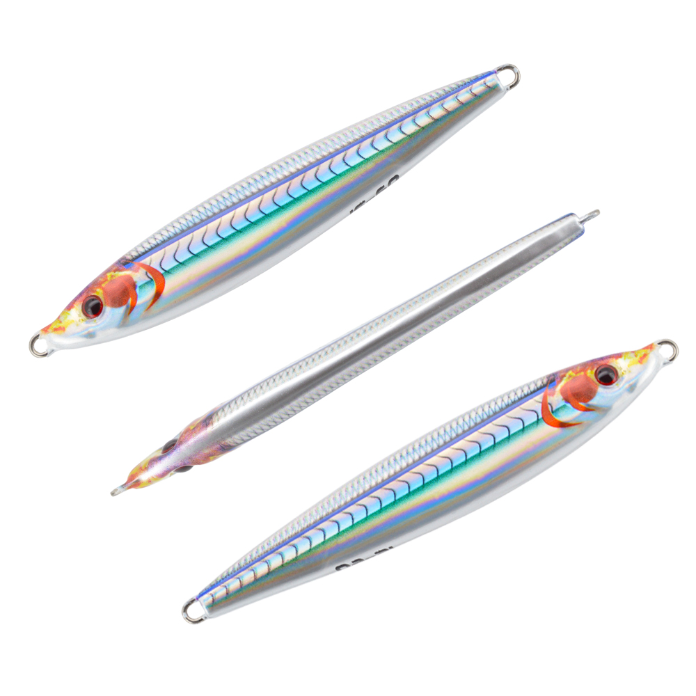 100g 3D Printed Saltwater Fishing Tackle High Quality Vertical Jig Barracuda Mackerel Speed Lure 100g River · Original source photograph · specifications to confirm
