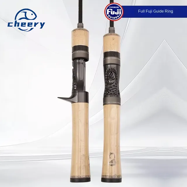 CHEERY Demon Hunter Magic Shadow Upgrade Full Fuji Guide Ring O Cork Carbon Micro Horse Mouth Fishing Rod Road Asian Set