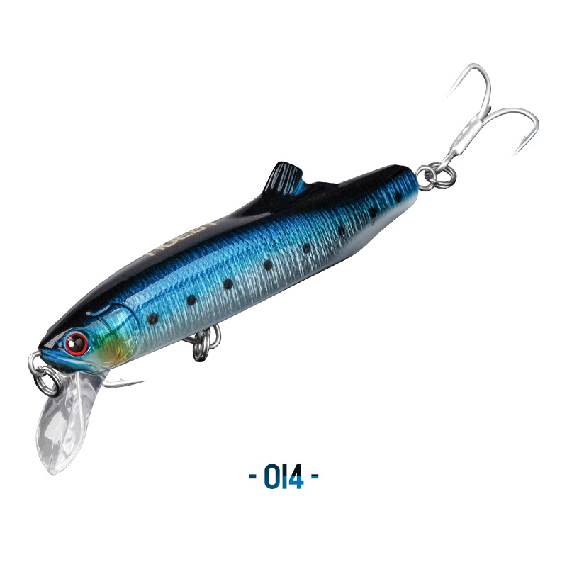 Cheery  ABS Lifelike Midwater Minnow Wobbler Hard Bait for Snapper Bass Trout-Saltwater Sea Fishing Lure with Hooks · Original source photograph · specifications to confirm