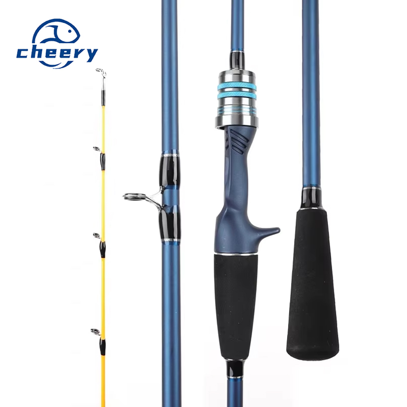 Light Carbon Jigging Squid Toothfish Octopus Sea Fishing Rod with Eight Pods Soft Tune Action 1.75m Offshore Boat Use · Original source photograph · specifications to confirm
