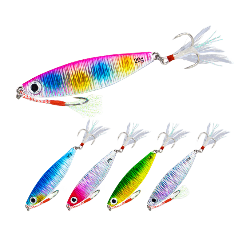 Cheery New Style Big 7g 10g 15g 20g Saltwater Tuna Hard Plastic Lure Artificial Isca Pesca Bass Fish Slice Made Silicone River · Original source photograph · specifications to confirm
