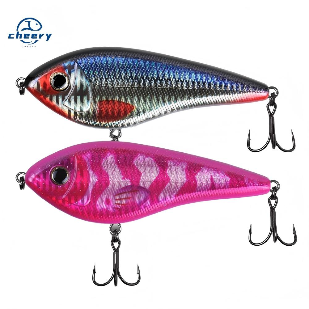 CHEERY Fishing Tackle Pike Live Bait Stainless Steel 12 cm 61 g Slow-Sinking Minnow Accepts Cross-Border E-Commerce · Original source photograph · specifications to confirm