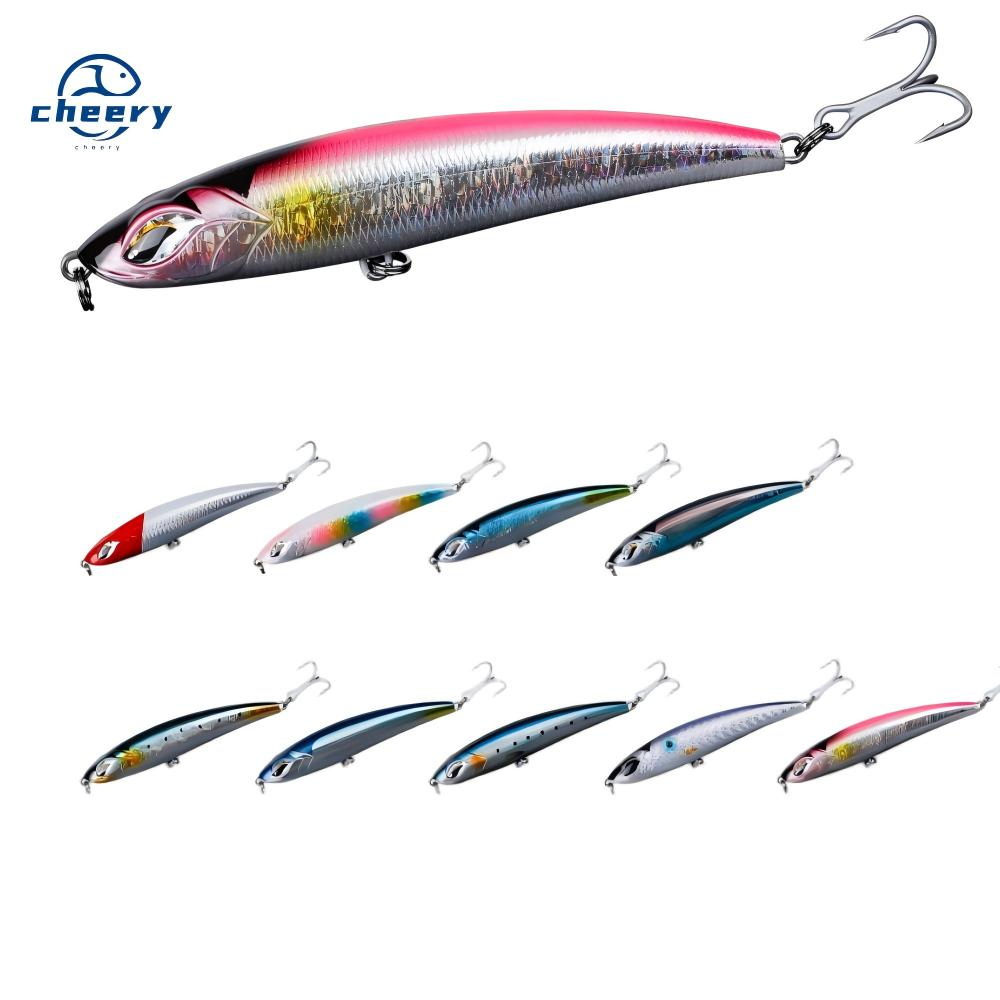CHEERY Sinking Pencil Fishing Lure 115mm 60.5g Stickbait Lure Saltwater Hard Bait Long Casting Tackle · Original source photograph · specifications to confirm