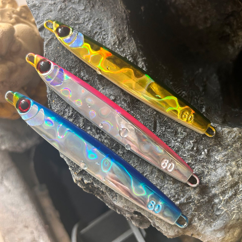 Bestseller Slow-Rolling Iron Plate Lead Fish Luminous Lure Sea Fishing Boat Fishing Mackerel Metal Artificial Bait · Original source photograph · specifications to confirm