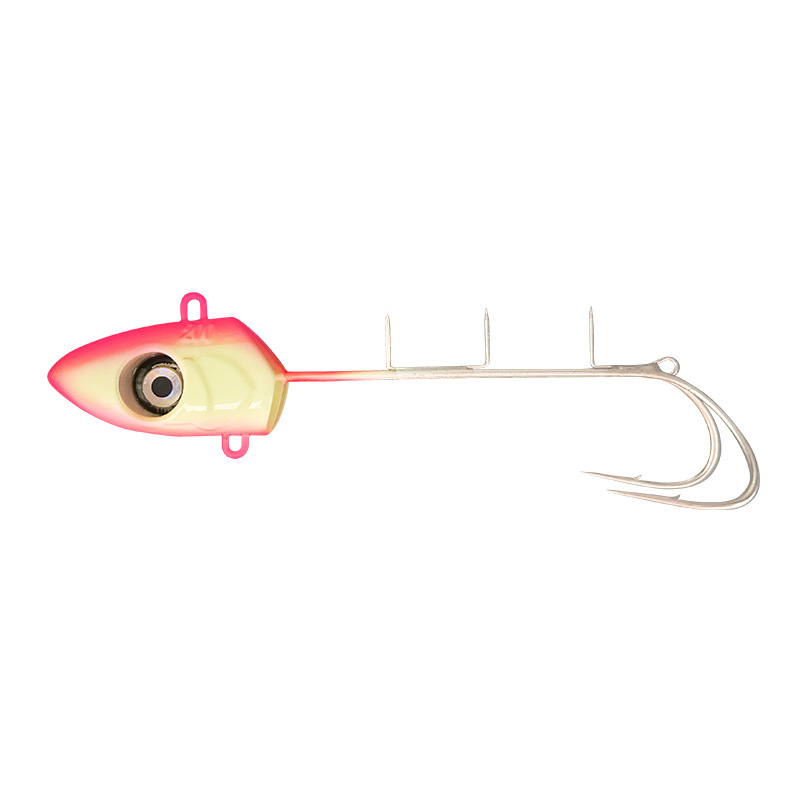LED Electronic Light Boat Fishing Saltwater Fish Metal Plate Lure with Lead Head Hooks for Sea Fishing · Original source photograph · specifications to confirm