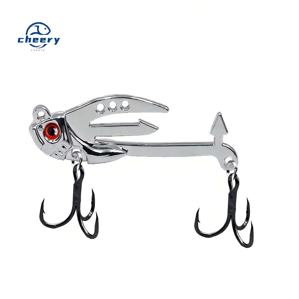 CHEERY 5g-11.5g Vibration Metal Vib Lure Hard Jigging Lures Vib Spoon Fishing Baits Midwater Baits Saltwater Fish Sea Bass Pike · Original source photograph · specifications to confirm