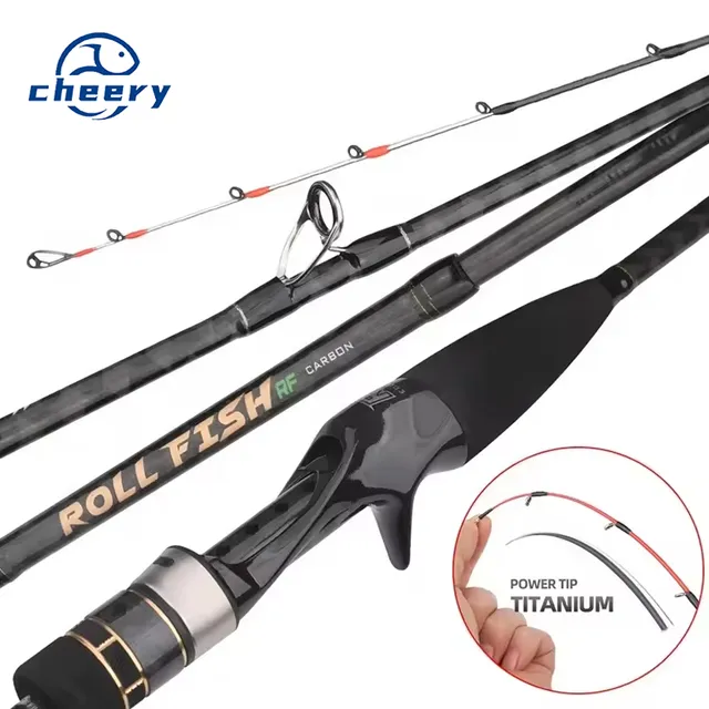1.55m Ultralight Carbon Fiber Spinning Rod with Titanium Tip EGI Squid Jig Casting Cuttlefish Rod Featuring Eva Handle