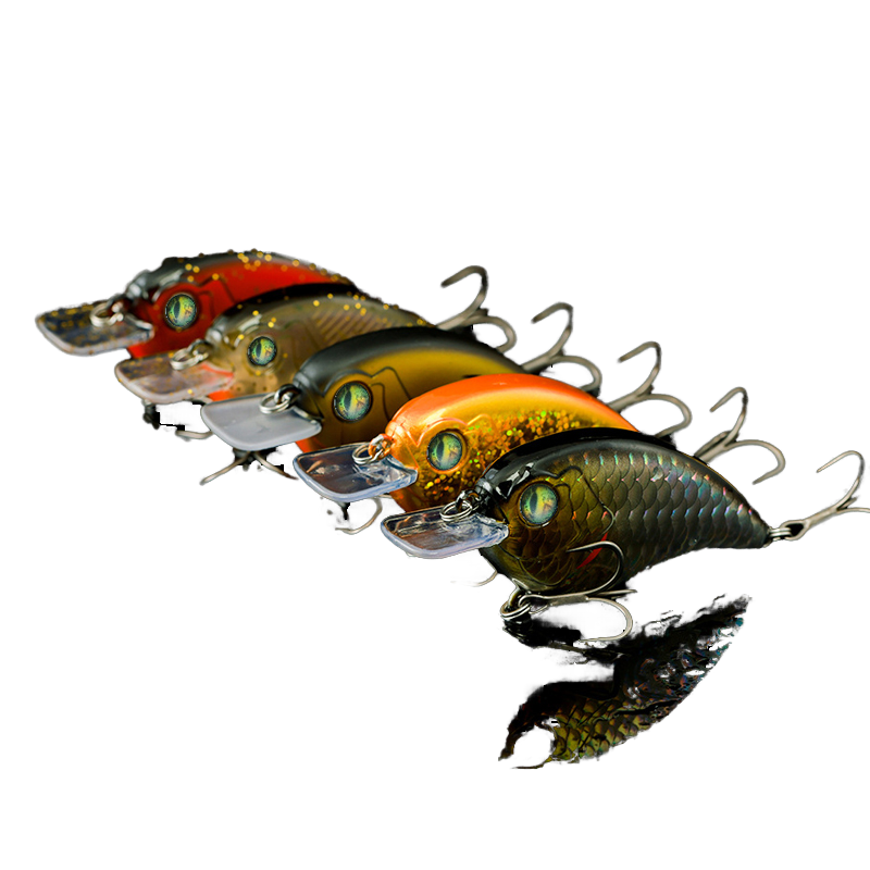 9g Long Cast Floating Minnow & VIB Hard Lures, Plastic Bionic Simulation Artificial Fishing Tackle · Original source photograph · specifications to confirm