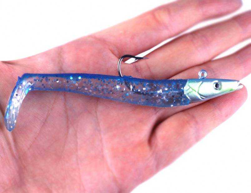 Cheery Free Shipping Lead Head Jig Fishing Hard Bait PVC Lure for Ocean Boat Fishing Marlin Carp 19g 11cm · Original source photograph · specifications to confirm