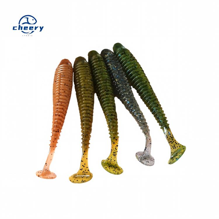 CHEERY 12cm 8.5g 3D Eyes Paddle Tail Swim Baits Artificial Soft Bait Fishing Lure for Marlin Perch Carp & Bass-River & Ocean Use · Original source photograph · specifications to confirm