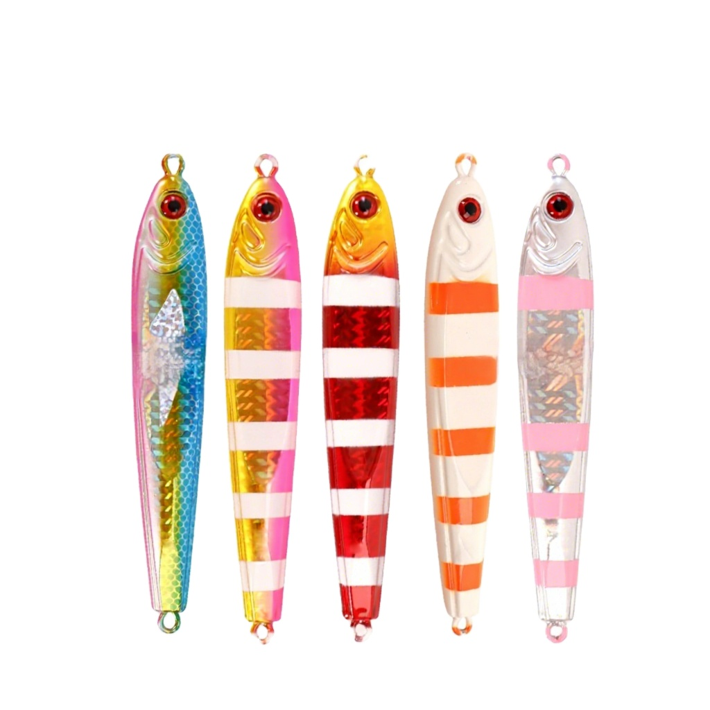 Tuolu Lead Fish Lure 100g-200g Glow-in-the-Dark Sea Fishing Boat Fishing Long-Cast Jig Bait for Saltwater Fish · Original source photograph · specifications to confirm