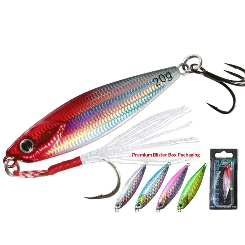Espressif Explosive Fishing Shore Casting Lead Jig Big-Tail Ultra-Long-Range Rapidly Sinking Falling Lure Bait Hooks Wholesale · Original source photograph · specifications to confirm