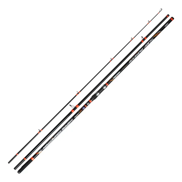 425 Meters Carbon Plug-in Long-distance Three-section Beach Throwing Rod Hollow Front Slightly SURF MASTER 480g Hard
