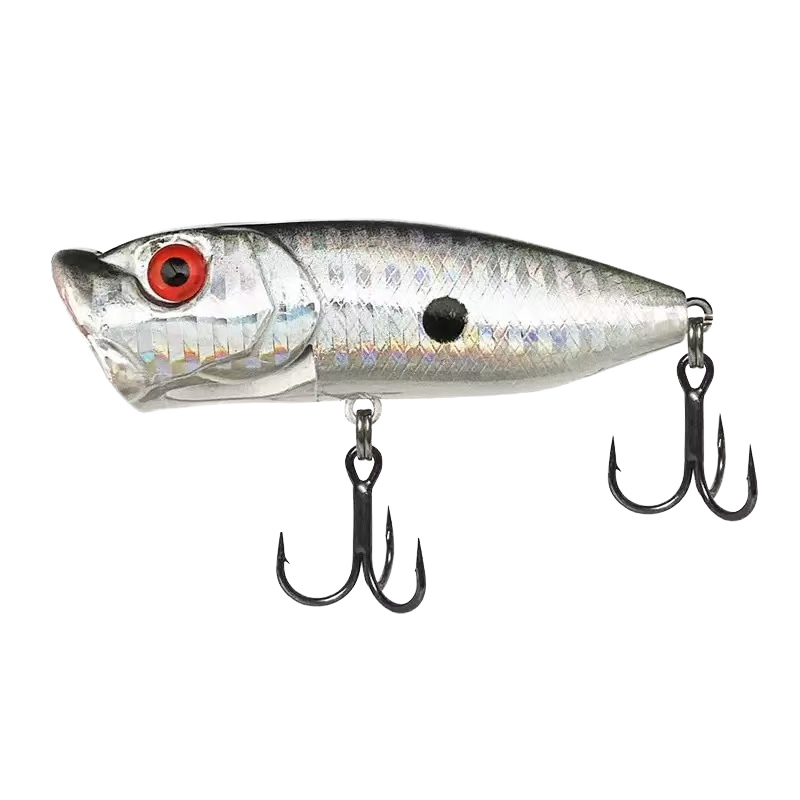 Wholesale Long Cast Topwater Popper Hard Lure, 7cm 12g Multicolor Bionic ABS Rattle Ball Glow in the Dark Fishing Bait · Original source photograph · specifications to confirm