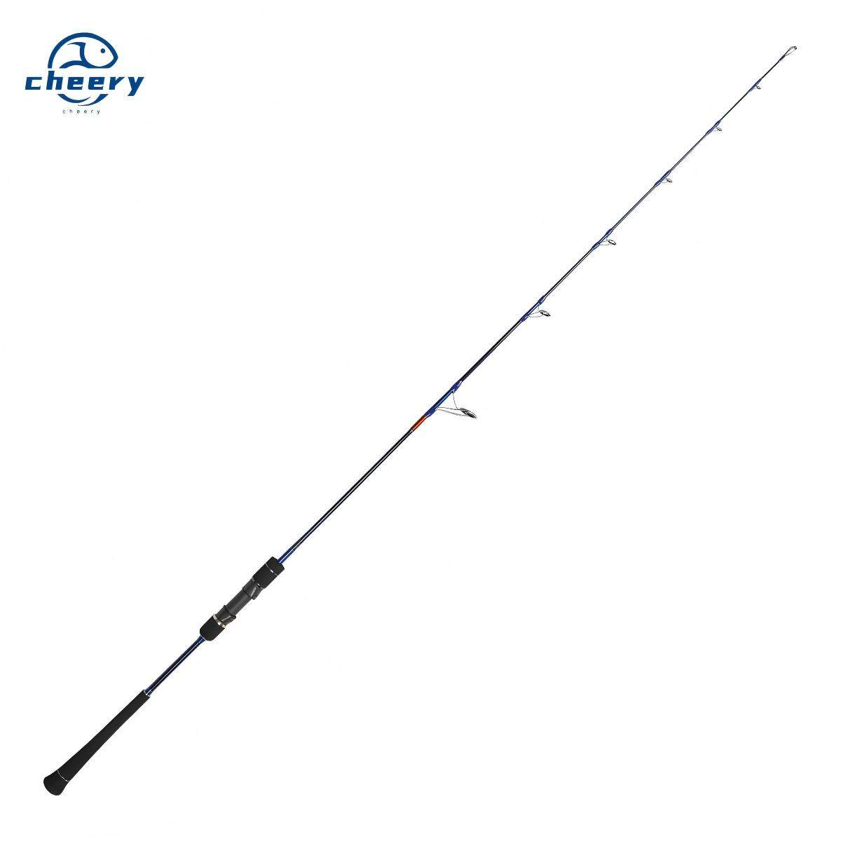 CHEERY Slow Jigging Rods NOEBY Voyager Slow Pitch Jigging 1 Piece Spinning Rod S581-500 Max Drag 25KG Slow Jigging Rods · Original source photograph · specifications to confirm