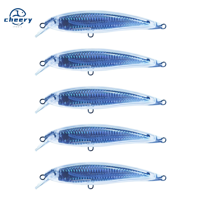 Cheery Unpainted ABS Fishing Lure Blanks Big Jerkbait Lure Pencil Hard Crankbait Bodies Saltwater Fishing Minnow Lure · Original source photograph · specifications to confirm