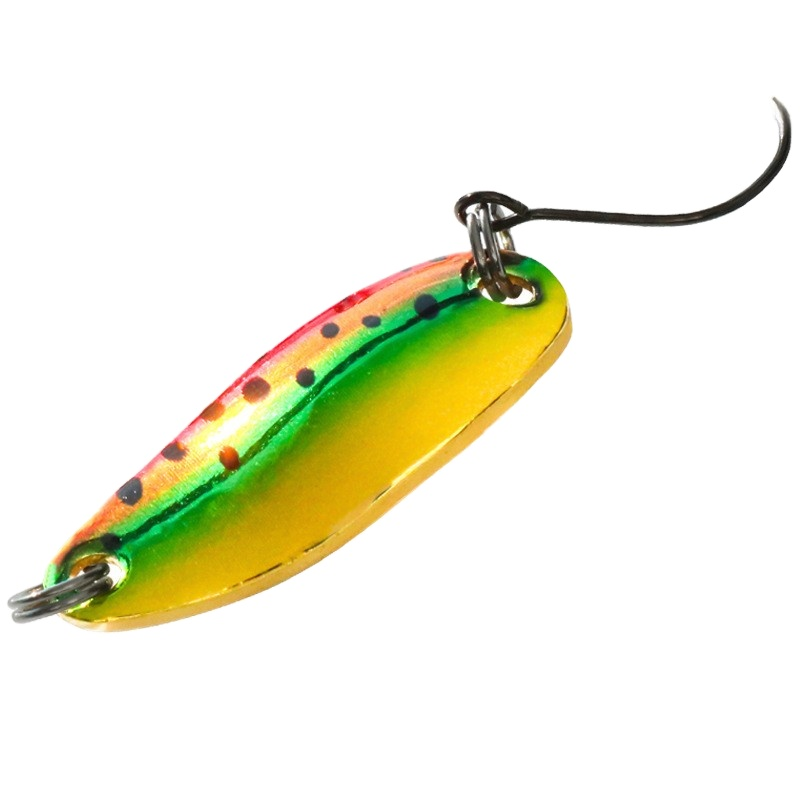 25g Pure Copper Spoon Type Bass Horse Mouth Sequins 35g Micro-bait 5g Luya Single Hook Stream Bait · Original source photograph · specifications to confirm