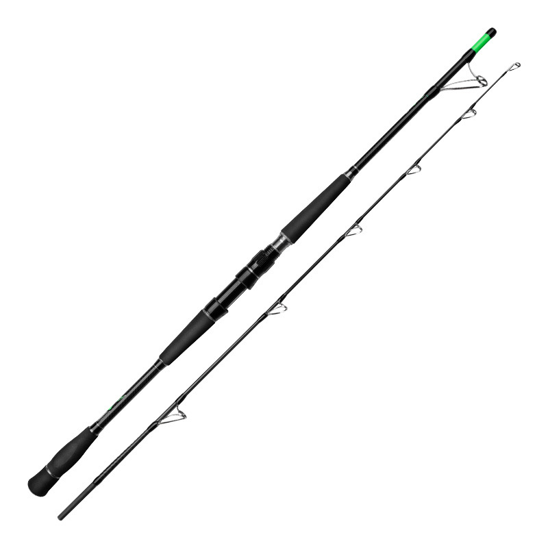 Carbon Fishing Rod X5 Boat Use 2 Section Insert Straight/Gun Handle Removed 232g 110cm Collapsed Length · Original source photograph · specifications to confirm