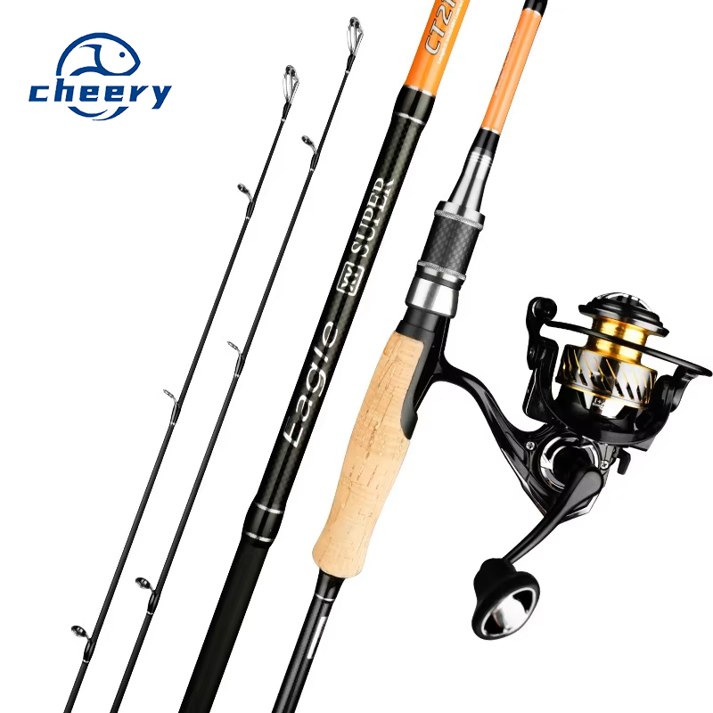 Yu Mingcatcher Carbon Lure Rod Set with Super Hard Cork Handle 1.8m-2.4m Sizes Straight Design for River & Sea Fishing · Original source photograph · specifications to confirm