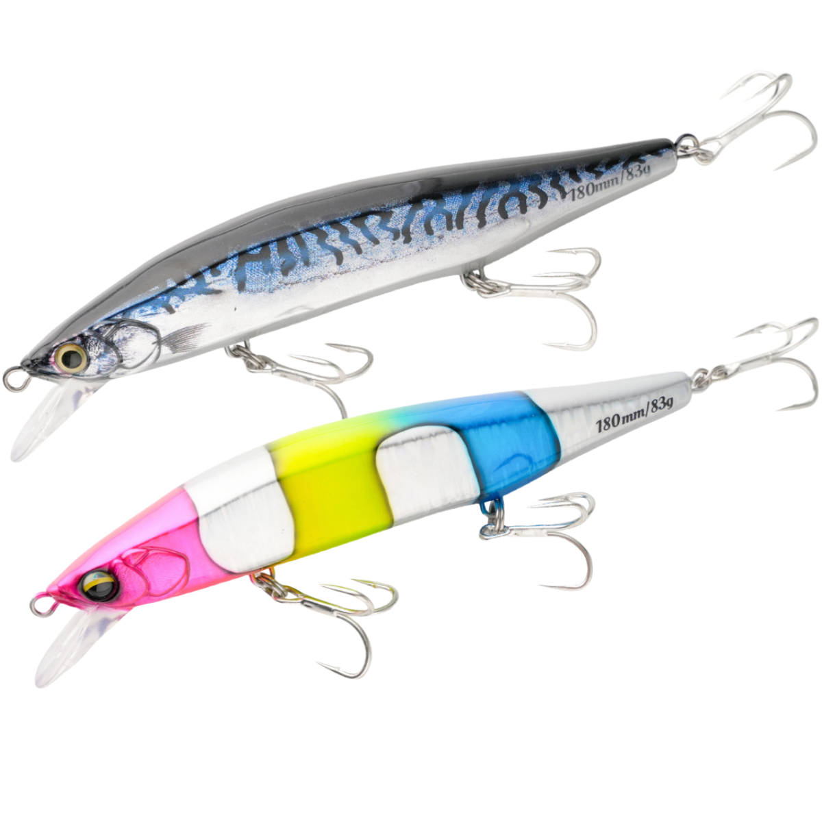 Cheery SNEDA 18cm 83g Floating 3D Bionic Fish Eye Treble Hook with Heavy Weight Lure Artificial Bait Fishing Lures · Original source photograph · specifications to confirm