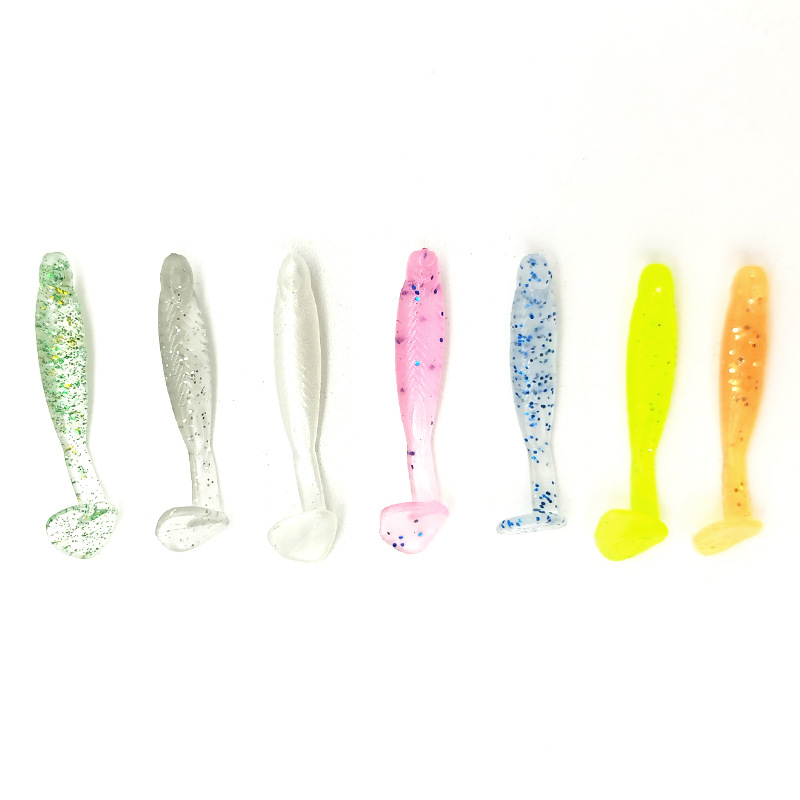 Factory Wholesale  Fish T-Tail Lure Bait 30mm 02g Glow-in-the-Dark Root Fishing Jerkbait Pack of 20 · Original source photograph · specifications to confirm