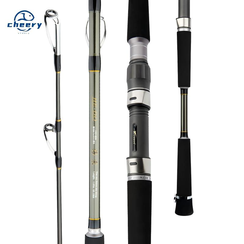 CHEERY Wholesale Custom Carbon Fiber Heavy Boat Fishing Rod Trolling Fishing Rod Pesca Chinese Sea Fishing Rods · Original source photograph · specifications to confirm