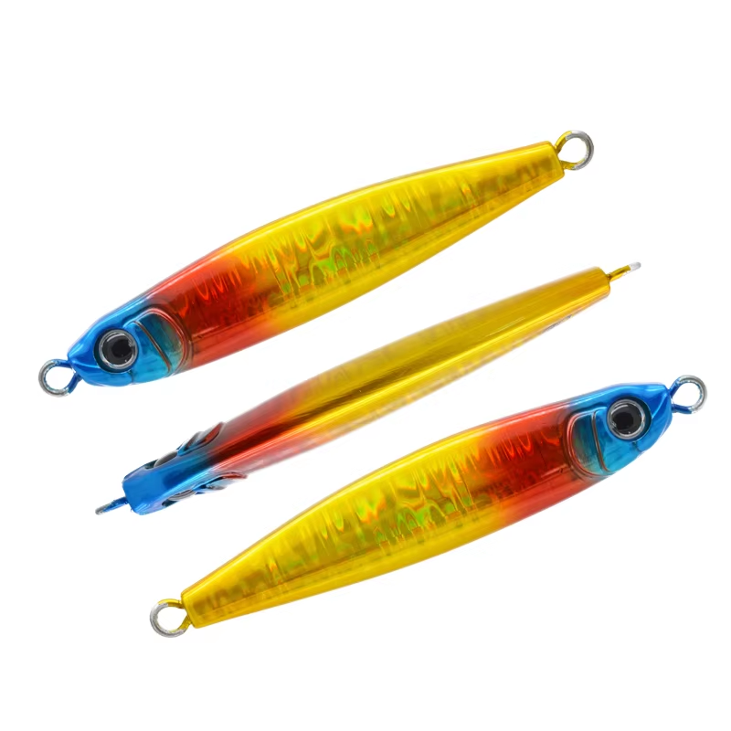 Wholesale and Retail Colorful Slow Shaking Iron Plate Lead Fish 60g Lure Bait High Quality Casting Bass Bait · Original source photograph · specifications to confirm