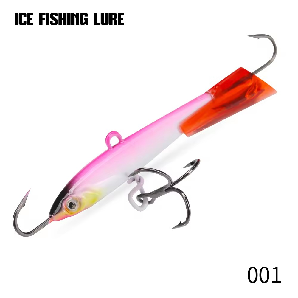 D1 Ice Fishing Balance Vibro-Lure 37/45/50mm Lateral Wobble Strong Fish-Attracting Sinking Artificial Hard Bait for Trout · Original source photograph · specifications to confirm