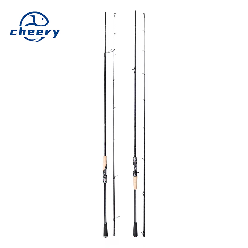 Lanxi 2.0 Long-Distance Luya Rod Fuji Guide Ring Carbon Fishing Rod with Cork Handle for Sea Bass 2.43m-3.0m Sizes · Original source photograph · specifications to confirm