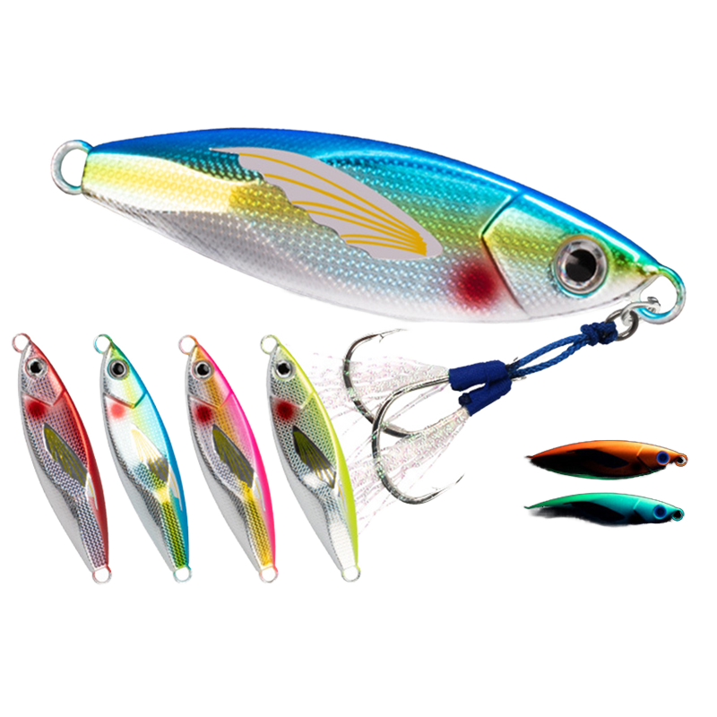 CHEEERY Deep Sea Sinking Slow Pitch Metal Jig Lure, Long Cast Bionic Metal Fishing Bait Tackle Wholesale · Original source photograph · specifications to confirm