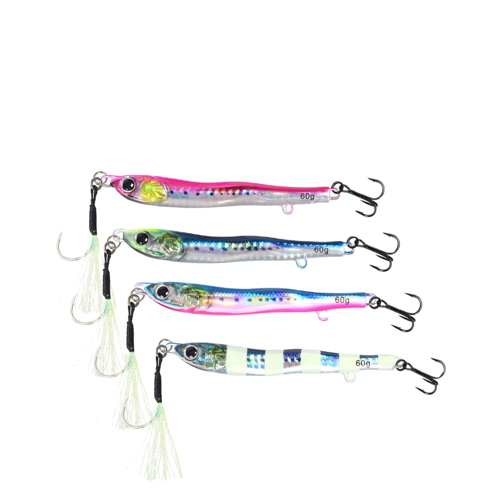 S-Type Little Jack Shore Lead Metal Jig Lure with Slow-Jerking Action for Saltwater Fish Sea & Boat Fishing Bait · Original source photograph · specifications to confirm