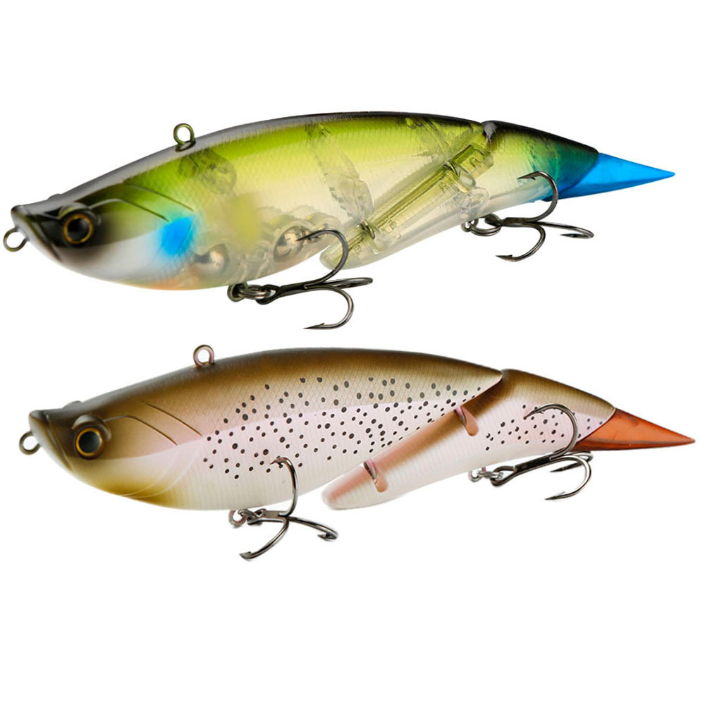 Cheery WEIHE 19cm 55g 2 Section Floating Minnow Knotted Bait Artificial Bait Fishing Hard Lure · Original source photograph · specifications to confirm