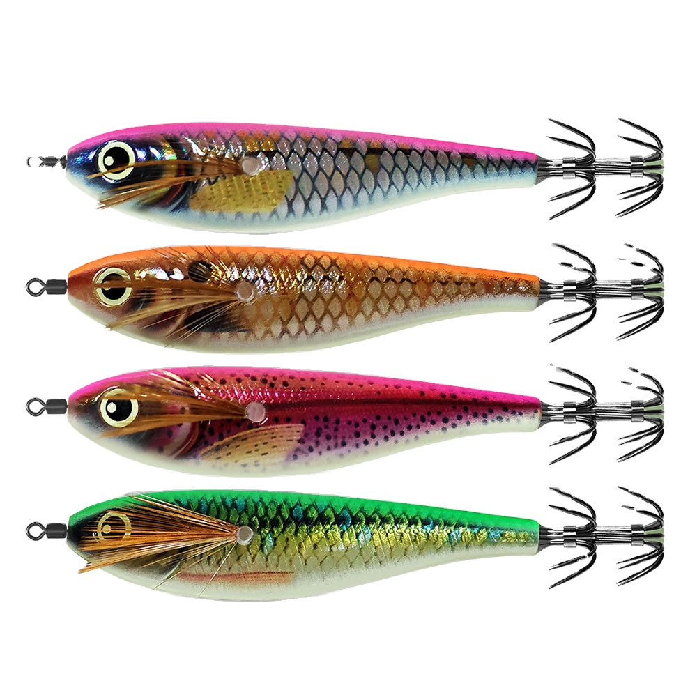 Wooden Shrimp Artificial Hard Bait Night-Luminous Balancing 80mm 107g No Hooks Fishing Lure · Original source photograph · specifications to confirm