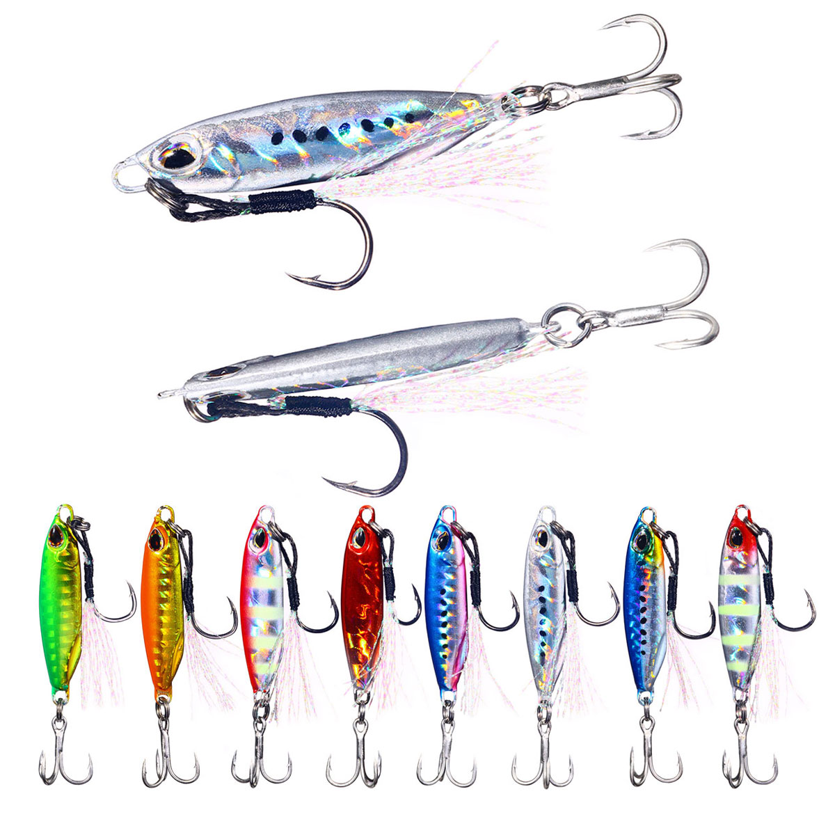 Cheery for 16g 32g Jigging Metal Fishing Lure Artificial Hard Bait for River and Stream Made of Silicone · Original source photograph · specifications to confirm