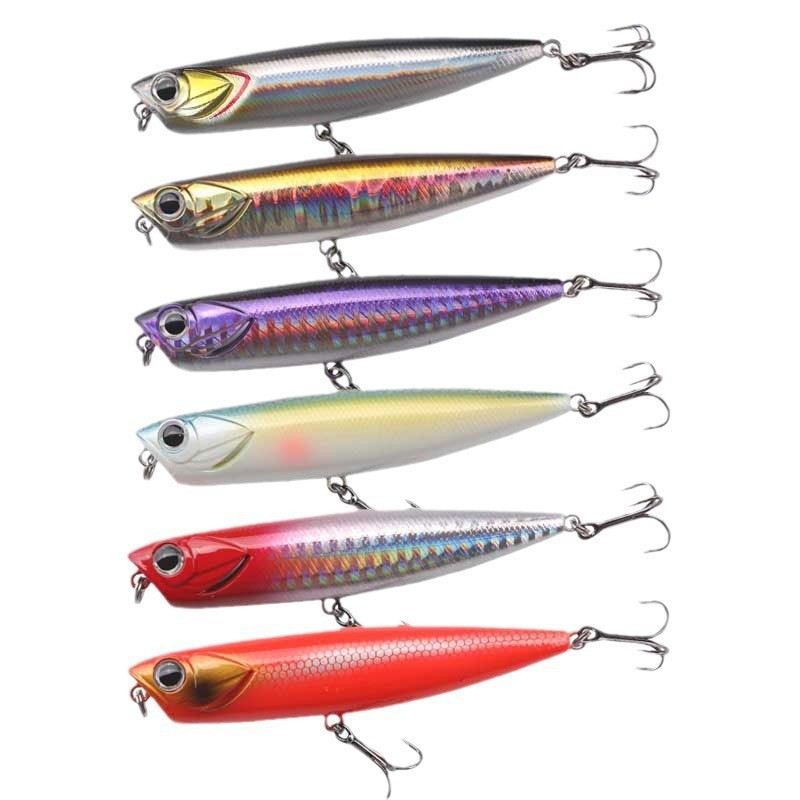 Long Cast Floating Pencil Minnow Lua Lure for Freshwater Sea Fishing Carp Perch Trout Catfish Bass Mandarin Fish Made ABS · Original source photograph · specifications to confirm