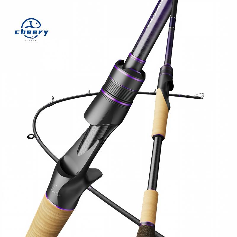 CHEERY Guides Casting Solid Carbon Carbon Jig Sea Jigging Rod 2 Sections Saltwater Casting Fishing Rod · Original source photograph · specifications to confirm