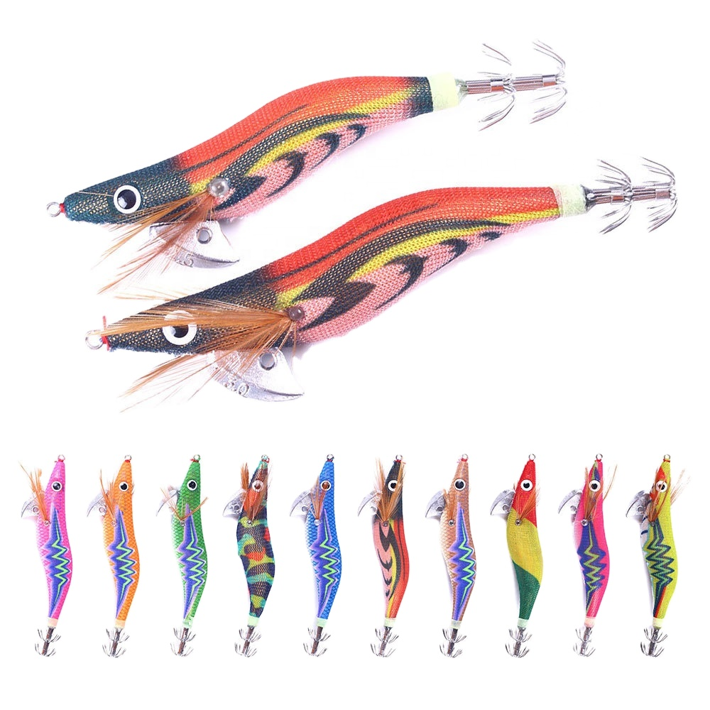 12g 14g Shrimp Jigging Fishing Lure Hard Plastic Squid Jig Saltwater Sinking Squid Jig · Original source photograph · specifications to confirm