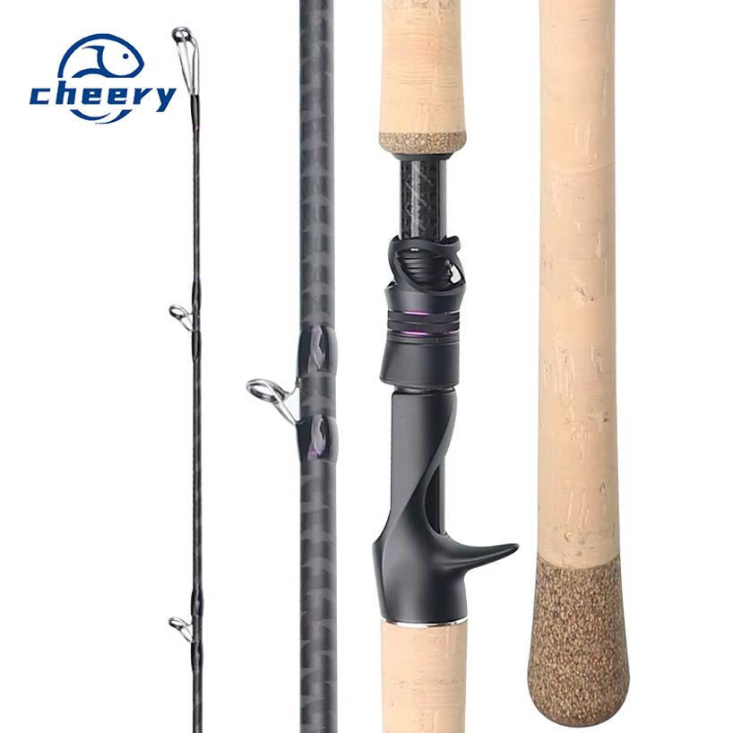 Qing Xiu Lei Qiang Lu Ya Carbon Fishing Rod Fuji a Ring Super Hard XXH Action 2.19-2.28m River Use Remote Throat Cross Border · Original source photograph · specifications to confirm