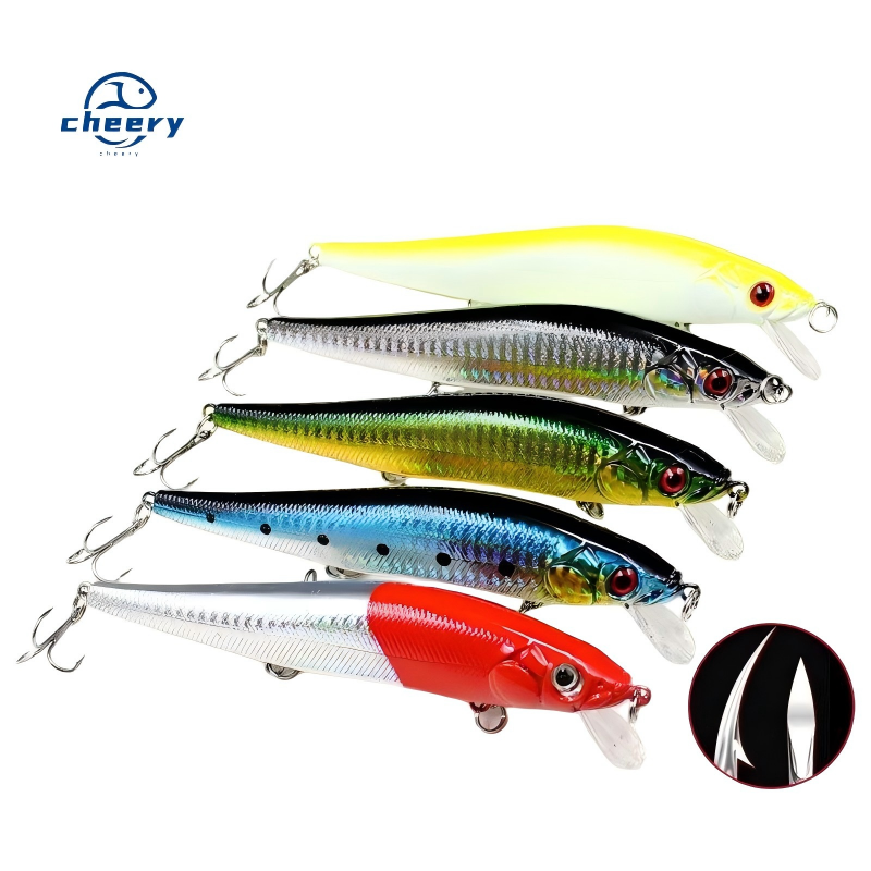 Cheery 14cm 22g Stainless Steel Long-Throwing Bionic Sea Bass Killer Lure Saltwater Fish Large Minnow Artificial Hard Bait Ball · Original source photograph · specifications to confirm