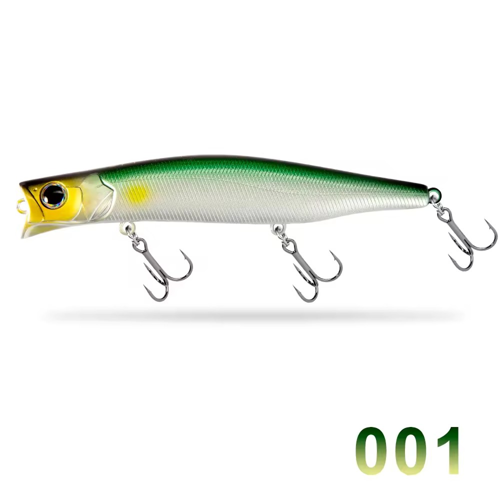 New Ultra-Long-Cast Floating Pencil Popper Lure Magnetic System Artificial Hard Bait Bass (Largemouth) Pike Saltwater Freshwater · Original source photograph · specifications to confirm