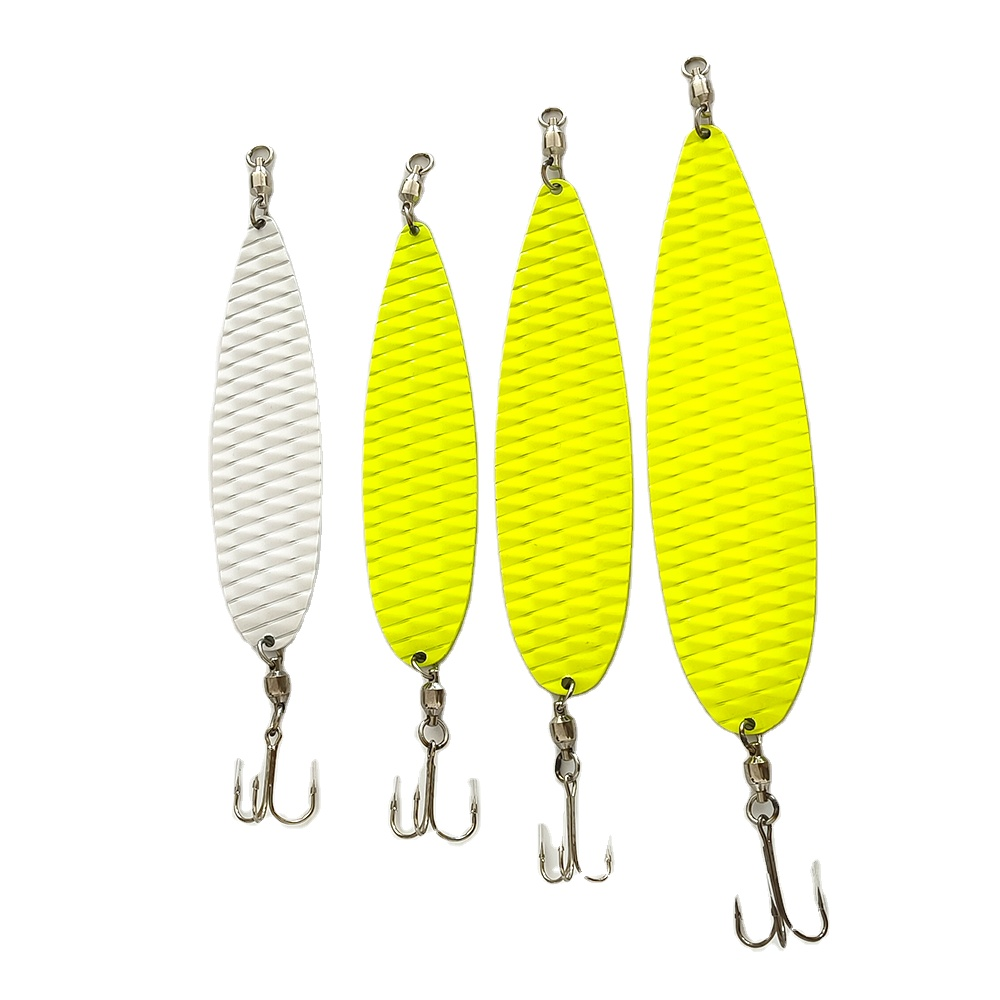 Hot Sale 2.5oz 3.5oz 4.5oz Artificial Hard Bait Fishing Baits Heavy Metal Flutter Spoon Lure · Original source photograph · specifications to confirm