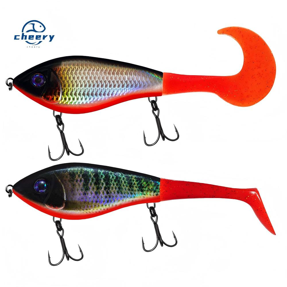 Cheery ABS Bass Hard Bait Jerk Lure 100mm 72g/76.5g Bottom Fishing Slow Sinking River/Lake · Original source photograph · specifications to confirm
