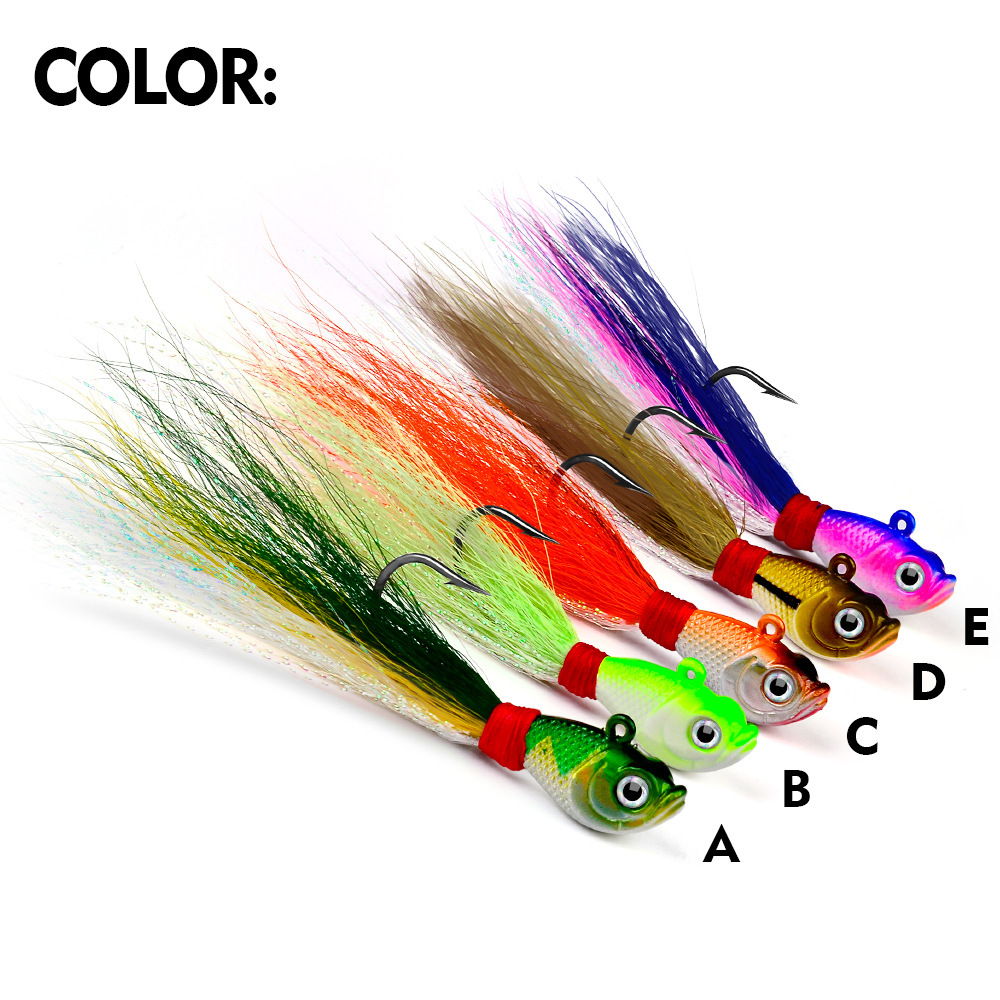 In-stock Stainless Steel Live Bait Lead Fish Long Cast Sinking Small Iron Plate Feather Hook Hard Bait Upturned Hook · Original source photograph · specifications to confirm