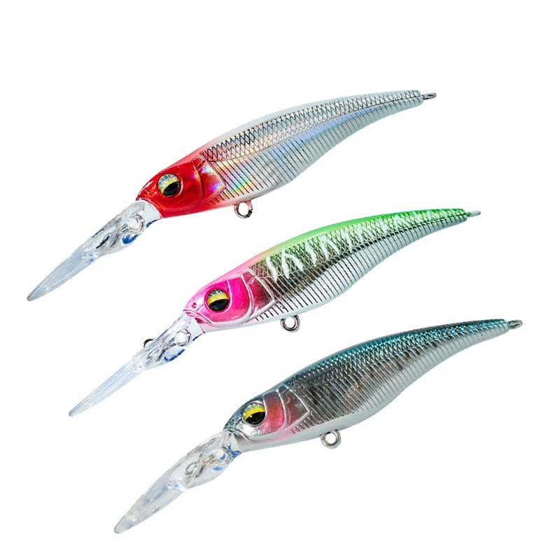 High Quality 60mm 4.2g Hard Bionic ABS Topwater Floating Minnow Lure for Trout Salmon Pike & Bass-Printed Condition · Original source photograph · specifications to confirm