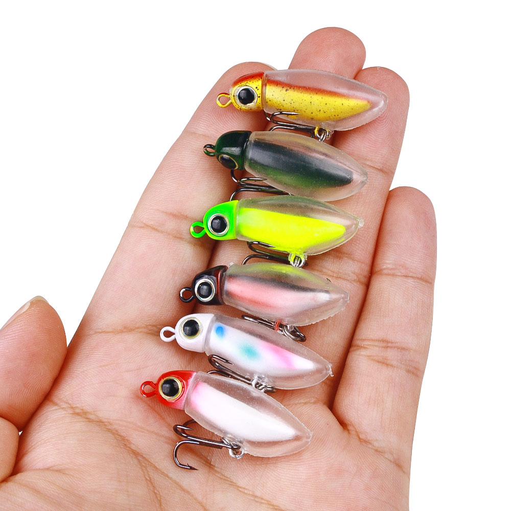 Wholesale Lizard Lure 4cm 2.5g Top Water Floating Artificial Bionic Fishing Lures 1.77 Inch Soft Shell Insect Fishing Baits · Original source photograph · specifications to confirm