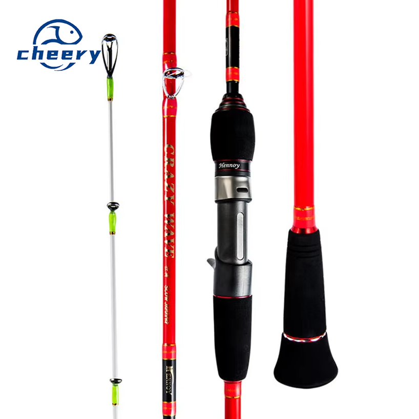 CHEERY Bassmaster High Carbon 1.8m Slow Jigging Fishing Rod Saltwater Spinning Bait Casting Fishing Rod Pole · Original source photograph · specifications to confirm